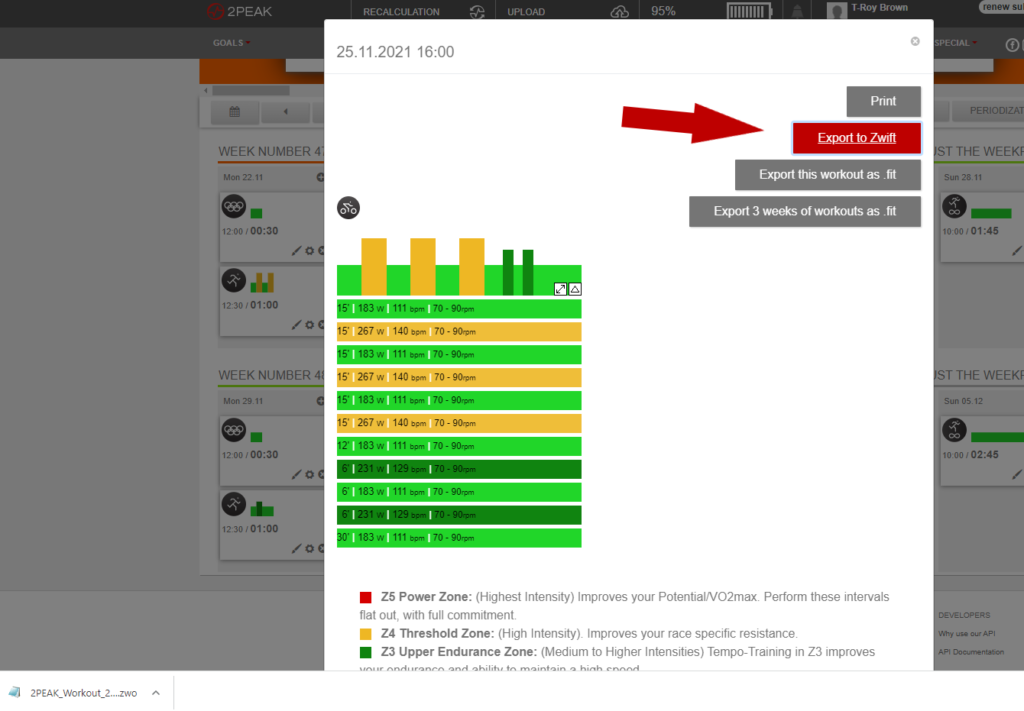 2peak zwift export